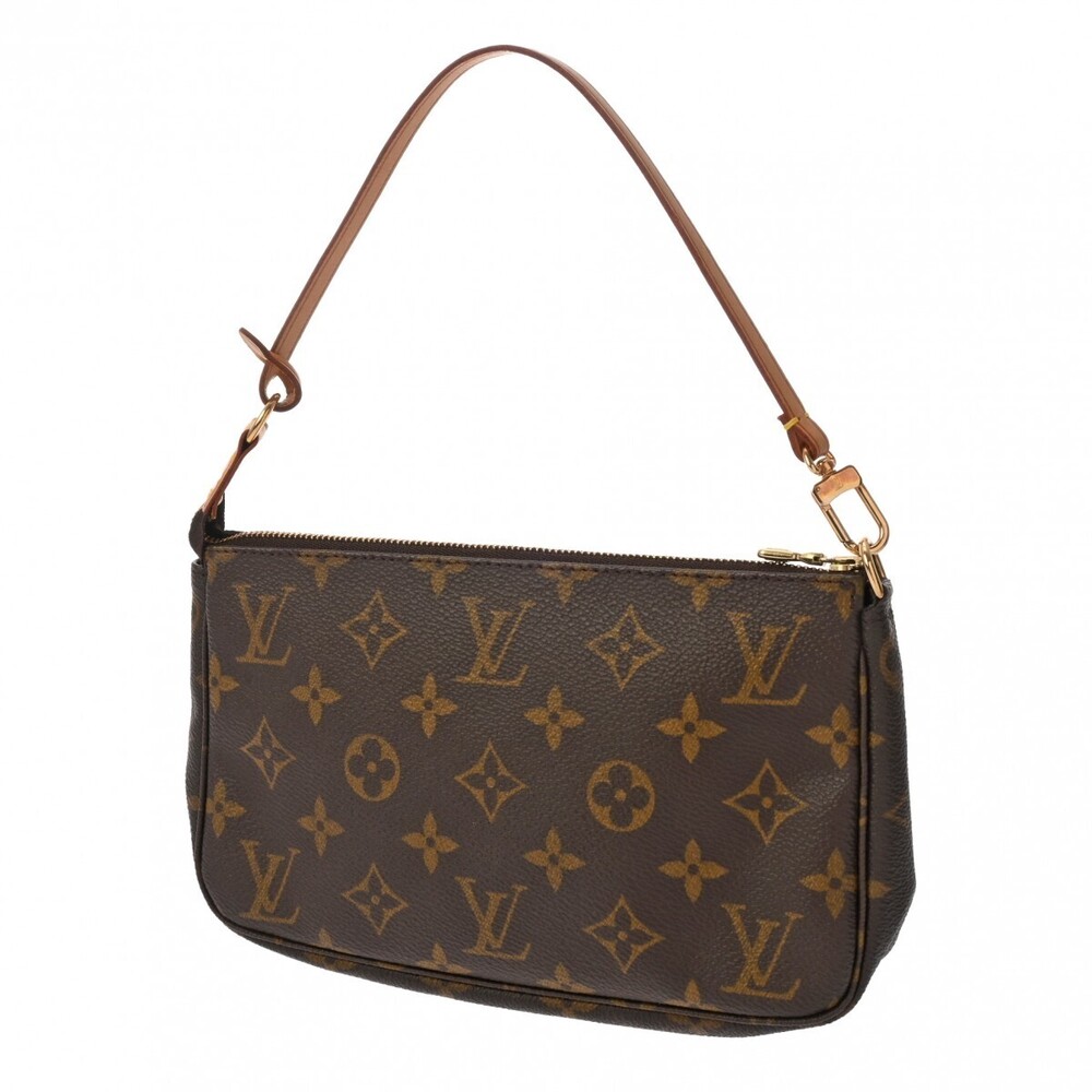 Louis Vuitton Accessory Canvas Brown Pochette Accessoires Monogram